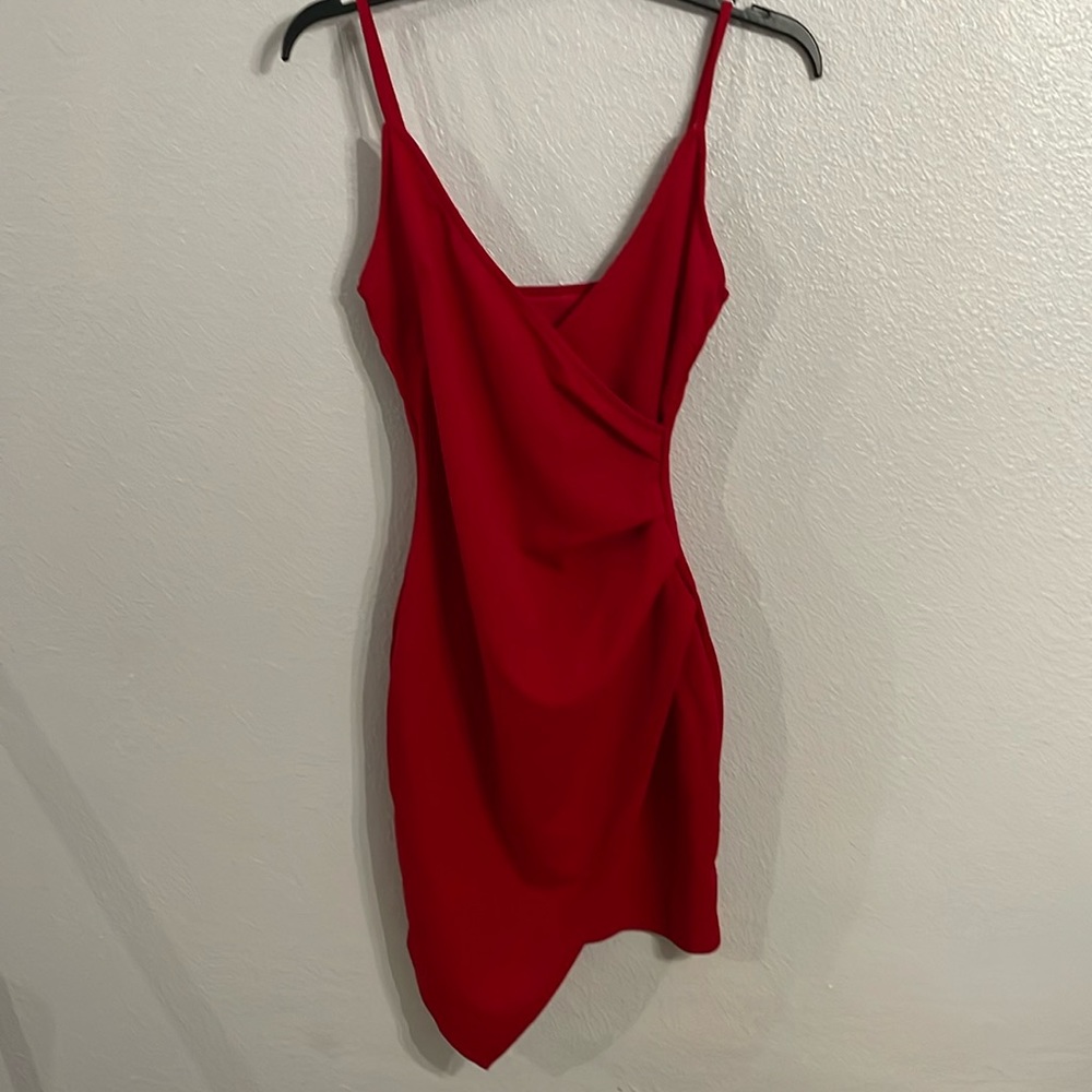 SHEIN red dress